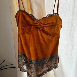 Free people intimately yellow bodysuit size small